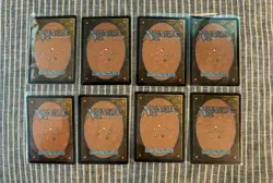 magic the gathering 8 card lot,unfinity,hallowed fountain foil,rampant growth. - Image 4
