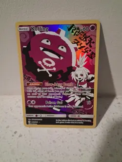 Koffing & Roxie 243/236 Cosmic Eclipse NM Trainer Secret Rare Pokemon Card - Image 1