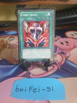 YUGIOH TCG CYBER SHIELD STOR-EN090 COMMON UNLIMITED EDITION HEAVY PLAYED - Image 1
