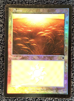 PLAINS (331)) foil Invasion Magic the Gathering Unplayed Near Mint - Image 1