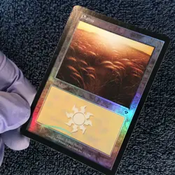 PLAINS (331)) foil Invasion Magic the Gathering Unplayed Near Mint - Image 4