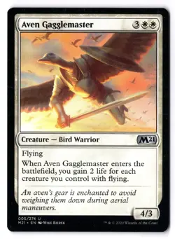 Aven Gagglemaster NM* Core Set 2021 M21 ENGLISH 005/274 mtg - Image 1
