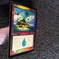 ISLAND (335) foil Invasion Magic the Gathering Unplayed Near Mint - Image 3