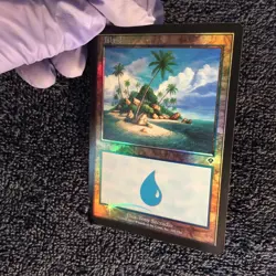 ISLAND (335) foil Invasion Magic the Gathering Unplayed Near Mint - Image 5