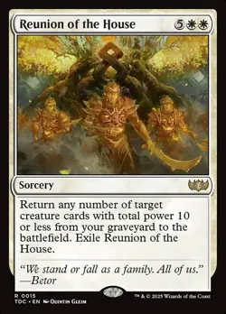 MTG Reunion of the House Tarkir: Dragonstorm Commander 0015 Regular Rare - Image 1