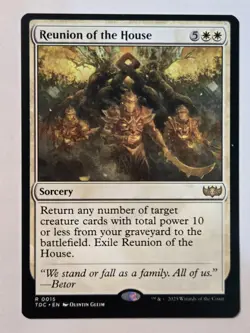 MTG Reunion of the House Tarkir: Dragonstorm Commander 0015 Regular Rare - Image 2