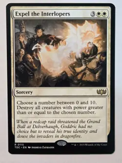 MTG Expel the Interlopers Tarkir: Dragonstorm Commander 0115 Regular Rare - Image 2