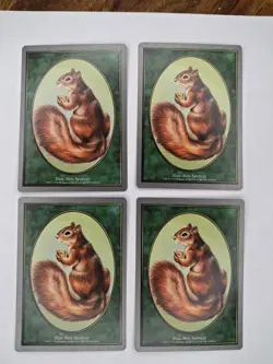 MTG Unglued Squirrel tokens x4 - Image 1