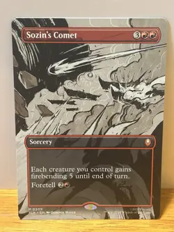 Sozin's Comet (Borderless) - Avatar TLA MTG 0309 - Image 1