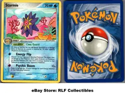 2005 Pokemon, EX Deoxys, #48/107 Starmie, Uncommon - Image 1