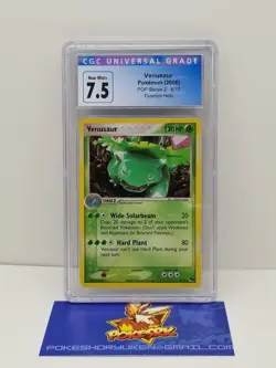 Pokemon 2006 CGC 7.5 POP Series 2 Venusaur Cosmo Holo 6/17 - Image 1