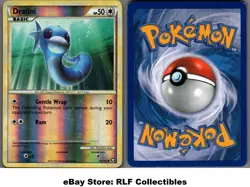 2010 Pokemon, HGSS Triumphant, #62/102 Dratini, Reverse Holo Common - Image 1