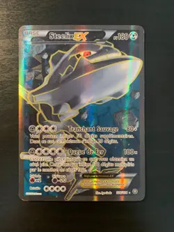 Carte Pokemon : Steelix EX 108/114 XY Offensive Vapeur Francaise - Image 1