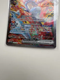 Pokemon Maskerade im Zwielicht Quajutsu ex Art 214/167 Near Mint deutsch Karte - Image 3