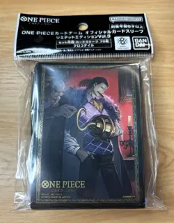ONE PIECE Card Game Official Sleeves Crocodile Limited Edition Vol.3 70pcs NEW - Image 1