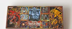 Yugioh Gameboard Playmat - Egyptian Gods Ra Obelisk Slifer Yugi Kaiba Joey - Image 1