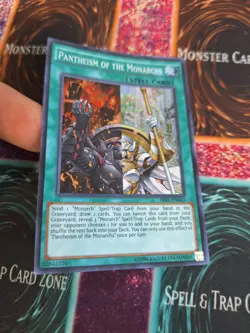 Yugioh Pantheism of the Monarchs SR01-EN023 Super Rare Unlimited Near Mint - Image 2