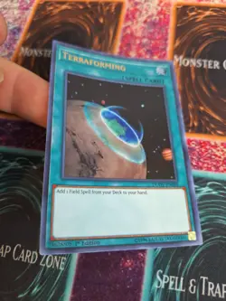 Yugioh Terraforming DUOV-EN088 Ultra Rare 1st Edition Near Mint - Image 2