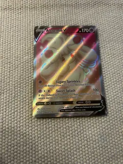 Alcremie V 064/072 Shining Fates NM Full Art Pokemon TCG - Image 1