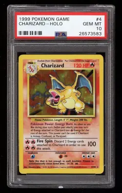 🔥POTENTIAL GRADED CHARIZARD POKEMON CARD🔥 AUTHENTIC POKEMON CARDS!!! - Image 1