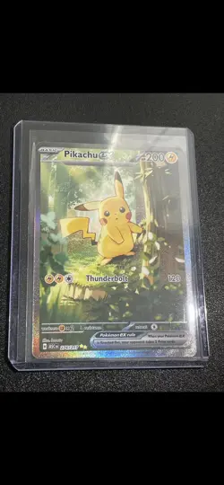 Pikachu ex 276/217-Ascended Heroes Pokemon TCG Special Illustration Rare Holo NM - Image 2