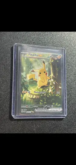 Pikachu ex 276/217-Ascended Heroes Pokemon TCG Special Illustration Rare Holo NM - Image 3