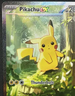 NM Pikachu ex 276/217 Ascended Heroes Special Illustration Rare Pokemon 2026 - Image 2