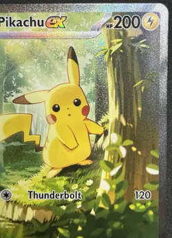 NM Pikachu ex 276/217 Ascended Heroes Special Illustration Rare Pokemon 2026 - Image 3