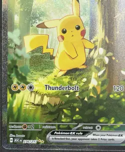 NM Pikachu ex 276/217 Ascended Heroes Special Illustration Rare Pokemon 2026 - Image 5