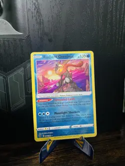 Pokemon TCG Radiant Greninja Holo Card Astral Radiance 046/189 Radiant Rare - Image 1