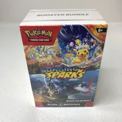 Pokemon Scarlet & Violet: Surging Sparks Booster Bundle Box 6 Packs Tcg Card - Image 1