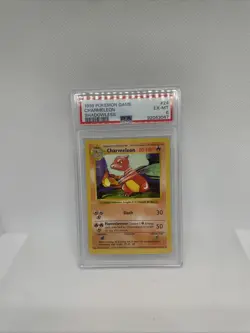 Charmeleon 1999 Base Set Shadowless 1st Edition PSA 6 #24 Mint Pokemon Card - Image 1