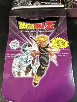 Dragon ball Z Collectible Card Game Empty Box For Display No Cars Included - Image 2