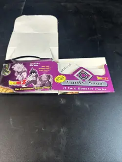 Dragon ball Z Collectible Card Game Empty Box For Display No Cars Included - Image 3