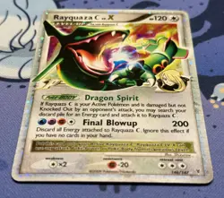 Pokemon Rayquaza C Lv. X 146/147 Supreme Victors Holo Rare Card - Image 2