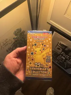 Pokemon Card Game Sword & Shield 25th Anniversary Collection Booster Box s8a - Image 1