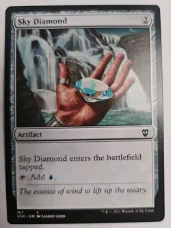 MTG Magic The Gathering Card Sky DiamondArtifact VOW Crimson Vow Commander - Image 1