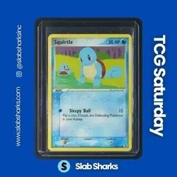 2004 POKEMON EX FIRERED & LEAFGREEN #82/112 SQUIRTLE - Image 1