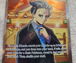 Larry [trainer-supporter] 235/182 RR full art Paradox Rift SV04 Pokemon TCG NM - Image 4