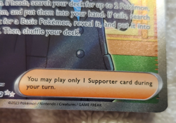 Larry [trainer-supporter] 235/182 RR full art Paradox Rift SV04 Pokemon TCG NM - Image 5