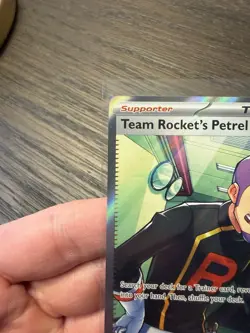Team Rocket's Petrel 226/182 Ultra Rare Pokemon TCG Sv10: Destined Rivals - NM - Image 2