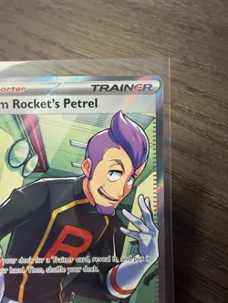 Team Rocket's Petrel 226/182 Ultra Rare Pokemon TCG Sv10: Destined Rivals - NM - Image 3
