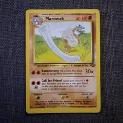 Pokemon TCG Marowak 39/64 Base Set Regular Uncommon Wizards 1999 - Image 1
