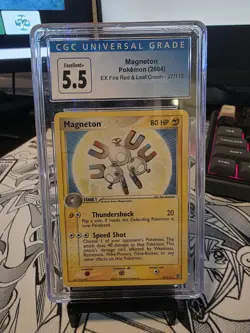 Pokemon Magneton EX Fire Red & Leaf Green Rare #27 CGC 5.5 - Image 1