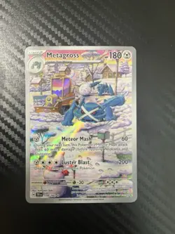 Pokemon Metagross Illustration Temporal Forces 178/162 NM - Image 1