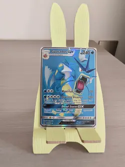 2017 PTCG Pokemon Sun/Moon Crimson English Version Holo Art Gyarados GX 101/111 - Image 1