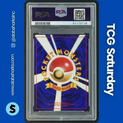 1998 POKEMON JP GYM BOOSTER 1: LEADERS' STADIUM #123 ROCKETS SCYTHER HOLO PSA 10 - Image 2