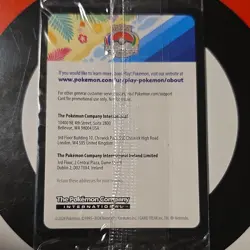 Pokemon Pikachu Promo 190/ Sv: Scarlet & Violet Basic 2024 worlds sealed - Image 2