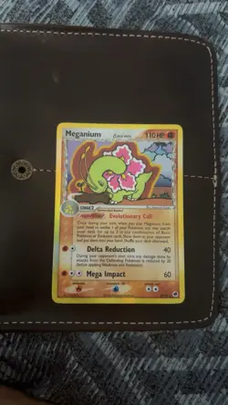 2006 Pokemon EX Dragon Frontiers Meganium Delta Species Reverse Holo #4/101 LP - Image 1