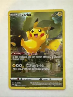 Pikachu GG30/GG70 Pokemon Crown Zenith Galarian Gallery English NM - Image 1